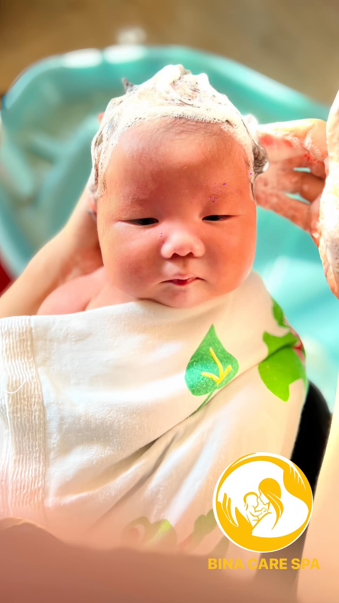 khoá học tắm bé sau sinh tphcm